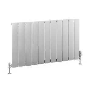 Eastbrook Malmesbury 600 x 1040 Matt White Aluminium Designer Radiator