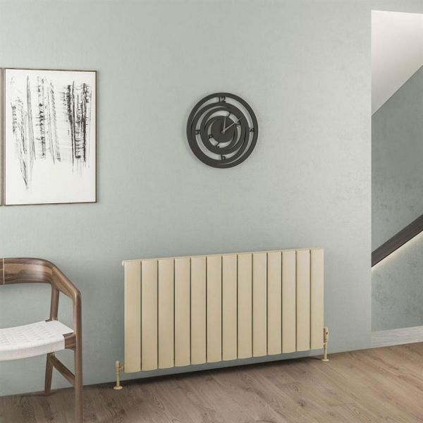 Eastbrook Malmesbury 600 x 1230 Matt Cappuccino Aluminium Designer Radiator #2