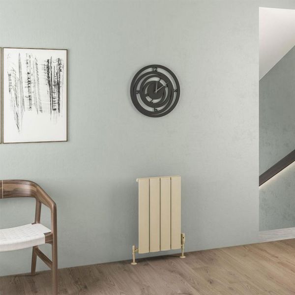 Eastbrook Malmesbury 600 x 375 Matt Cappuccino Aluminium Designer Radiator #2