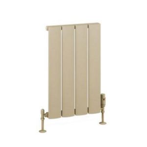 Eastbrook Malmesbury 600 x 375 Matt Cappuccino Aluminium Designer Radiator