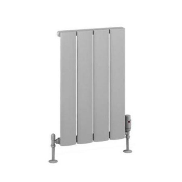 Eastbrook Malmesbury 600 x 375 Matt Grey Aluminium Designer Radiator