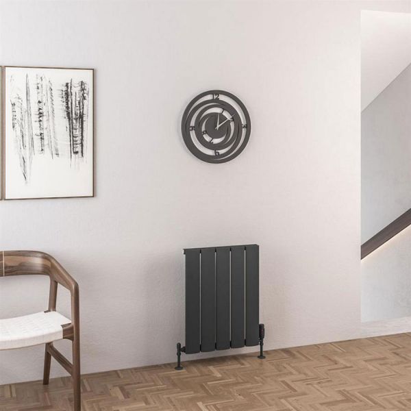 Eastbrook Malmesbury 600 x 470 Matt Anthracite Aluminium Designer Radiator #2