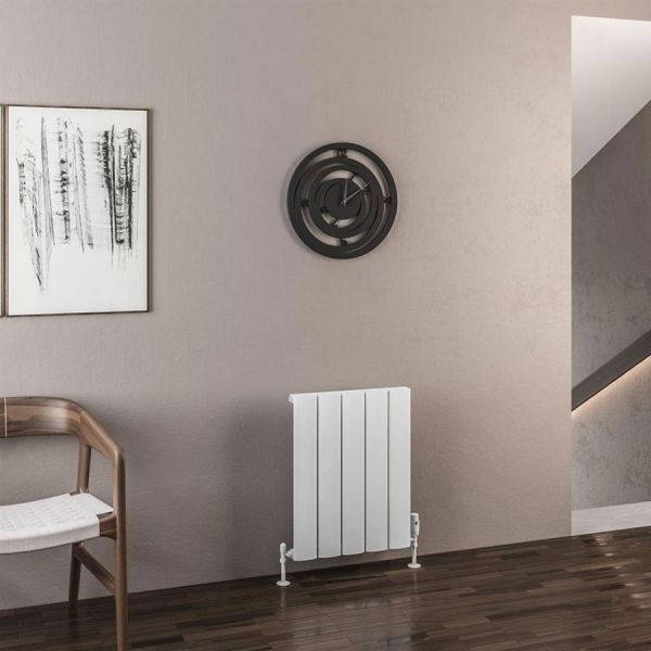 Eastbrook Malmesbury 600 x 470 Matt White Aluminium Designer Radiator #2