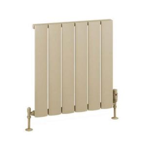 Eastbrook Malmesbury 600 x 565 Matt Cappuccino Aluminium Designer Radiator