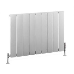 Eastbrook Malmesbury 600 x 850 Matt White Aluminium Designer Radiator