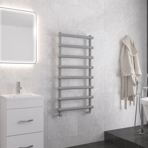 Eastbrook Marlow 1150 x 600 Matt Grey Designer Towel Rail #2