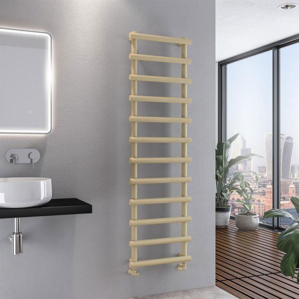 Eastbrook Marlow 1750 x 500 Matt Cappuccino Designer Towel Rail #2