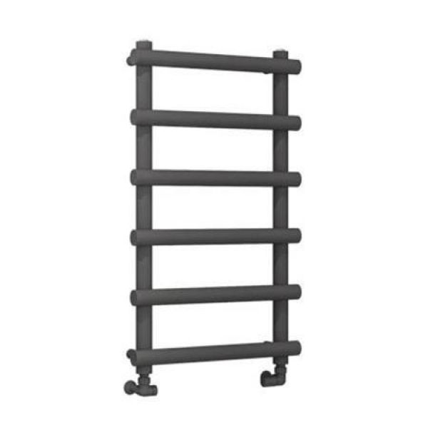 Eastbrook Marlow 850 x 500 Matt Anthracite Designer Towel Rail