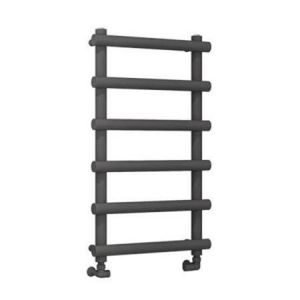 Eastbrook Marlow 850 x 500 Matt Anthracite Designer Towel Rail