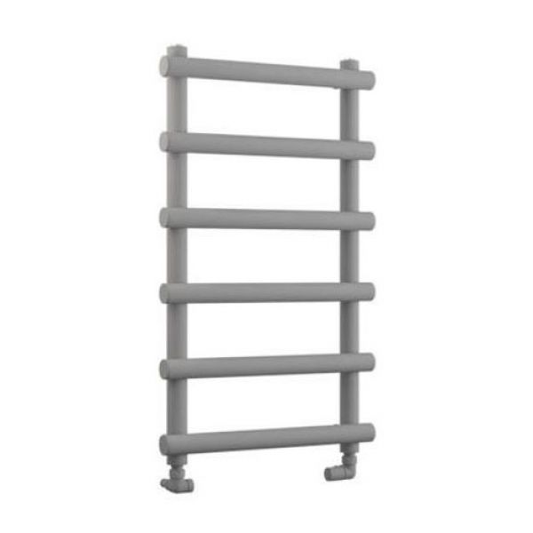 Eastbrook Marlow 850 x 500 Matt Grey Designer Towel Rail