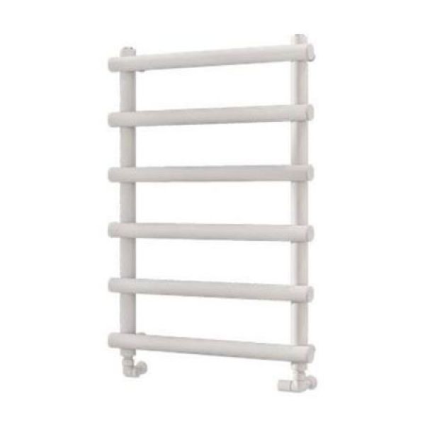 Eastbrook Marlow 850 x 600 Matt White Designer Towel Rail