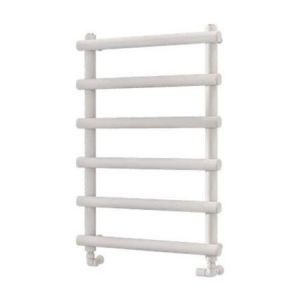 Eastbrook Marlow 850 x 600 Matt White Designer Towel Rail