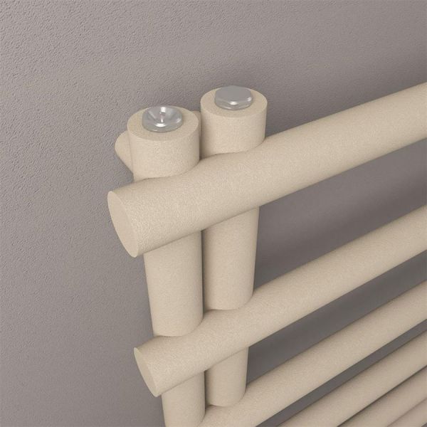 Eastbrook Marlow E Style 1150 x 500 Matt Cappuccino Designer Towel Rail #3