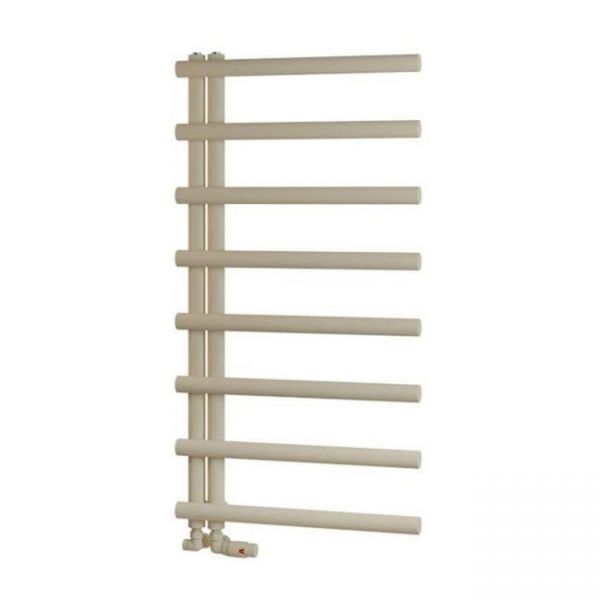Eastbrook Marlow E Style 1150 x 600 Matt Cappuccino Designer Towel Rail