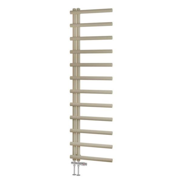 Eastbrook Marlow E Style 1750 x 500 Matt Cappuccino Designer Towel Rail