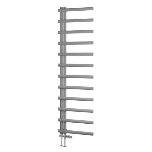 Eastbrook Marlow E Style 1750 x 500 Matt Grey Designer Towel Rail