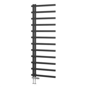 Eastbrook Marlow E Style 1750 x 600 Matt Anthracite Designer Towel Rail