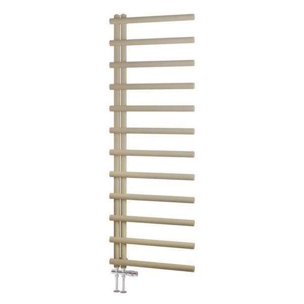 Eastbrook Marlow E Style 1750 x 600 Matt Cappuccino Designer Towel Rail