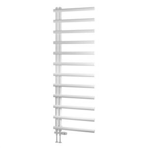 Eastbrook Marlow E Style 1750 x 600 Matt White Designer Towel Rail