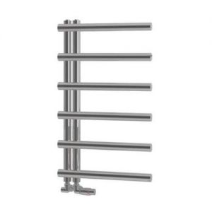 Eastbrook Marlow E Style 850 x 500 Chrome Designer Towel Rail