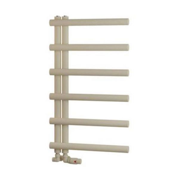 Eastbrook Marlow E Style 850 x 500 Matt Cappuccino Designer Towel Rail