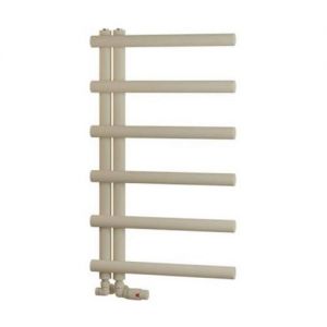 Eastbrook Marlow E Style 850 x 500 Matt Cappuccino Designer Towel Rail