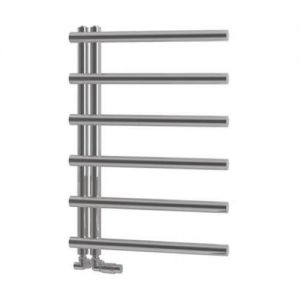 Eastbrook Marlow E Style 850 x 600 Chrome Designer Towel Rail