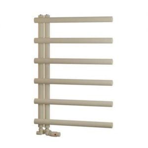 Eastbrook Marlow E Style 850 x 600 Matt Cappuccino Designer Towel Rail