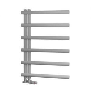 Eastbrook Marlow E Style 850 x 600 Matt Grey Designer Towel Rail