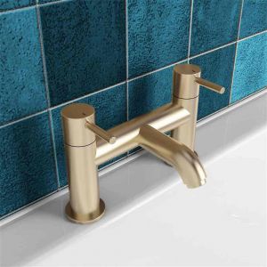 Eastbrook Meriden Brushed Brass Bath Filler Tap
