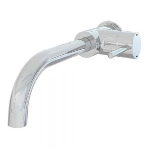Eastbrook Meriden Chrome Wall Mounted Mono Basin Mixer Tap