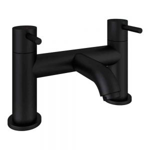 Eastbrook Meriden Matt Black Bath Filler Tap
