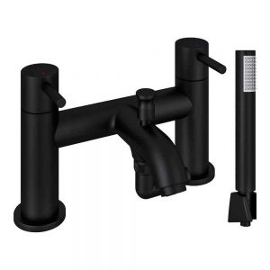Eastbrook Meriden Matt Black Bath Shower Mixer Tap