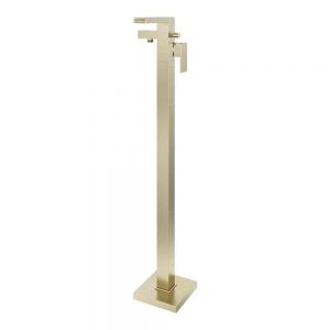 Eastbrook Padbury Brushed Brass Floor Standing Bath Shower Mixer Tap