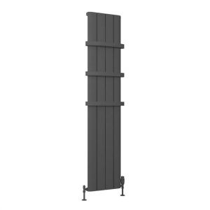 Eastbrook Peretti 1800 x 375 Matt Anthracite Aluminium Designer Radiator