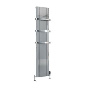 Eastbrook Peretti 1800 x 375 Polished Aluminium Designer Radiator