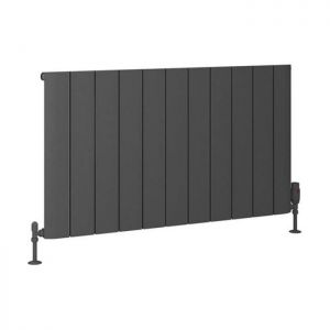 Eastbrook Peretti 600 x 1040 Matt Anthracite Aluminium Designer Radiator