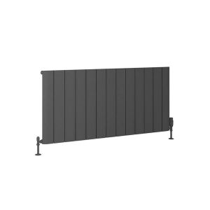 Eastbrook Peretti 600 x 1230 Matt Anthracite Aluminium Designer Radiator