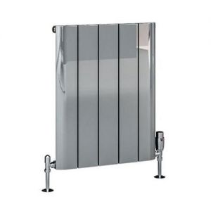 Eastbrook Peretti 600 x 470 Polished Aluminium Designer Radiator