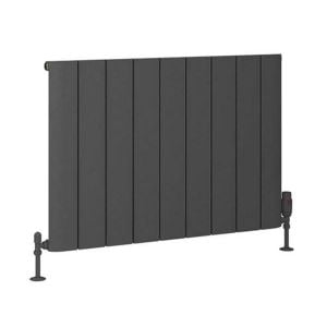 Eastbrook Peretti 600 x 850 Matt Anthracite Aluminium Designer Radiator