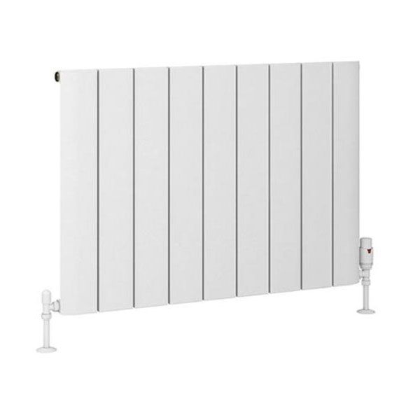 Eastbrook Peretti 600 x 850 Matt White Aluminium Designer Radiator