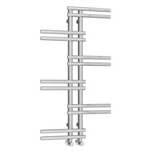 Eastbrook Pesaro 1000 x 550 Chrome Designer Towel Rail