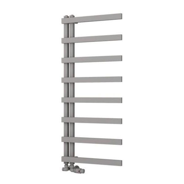 Eastbrook Platani 1150 x 500 Matt Grey Designer Towel Rail