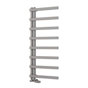 Eastbrook Platani 1150 x 500 Matt Grey Designer Towel Rail