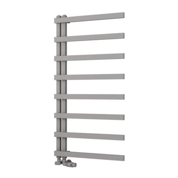Eastbrook Platani 1150 x 600 Matt Grey Designer Towel Rail