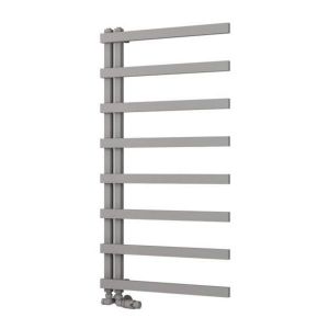 Eastbrook Platani 1150 x 600 Matt Grey Designer Towel Rail