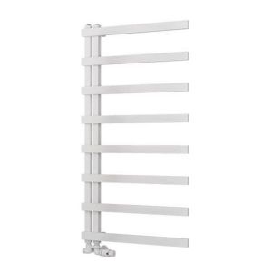 Eastbrook Platani 1150 x 600 Matt White Designer Towel Rail