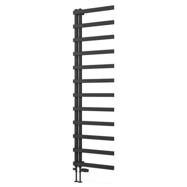 Eastbrook Platani 1800 x 500 Matt Anthracite Designer Towel Rail