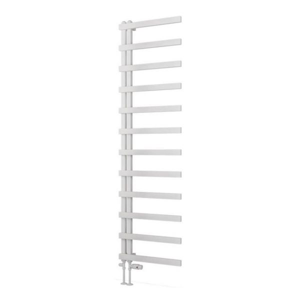 Eastbrook Platani 1800 x 500 Matt White Designer Towel Rail