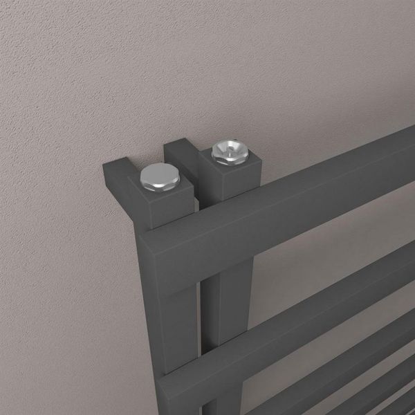 Eastbrook Platani 1800 x 600 Matt Anthracite Designer Towel Rail #3